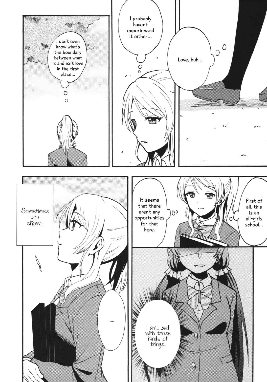 Page 7 Chapter Unknown_687e Love Live! - Binetsu na Yubisaki (Doujinshi)