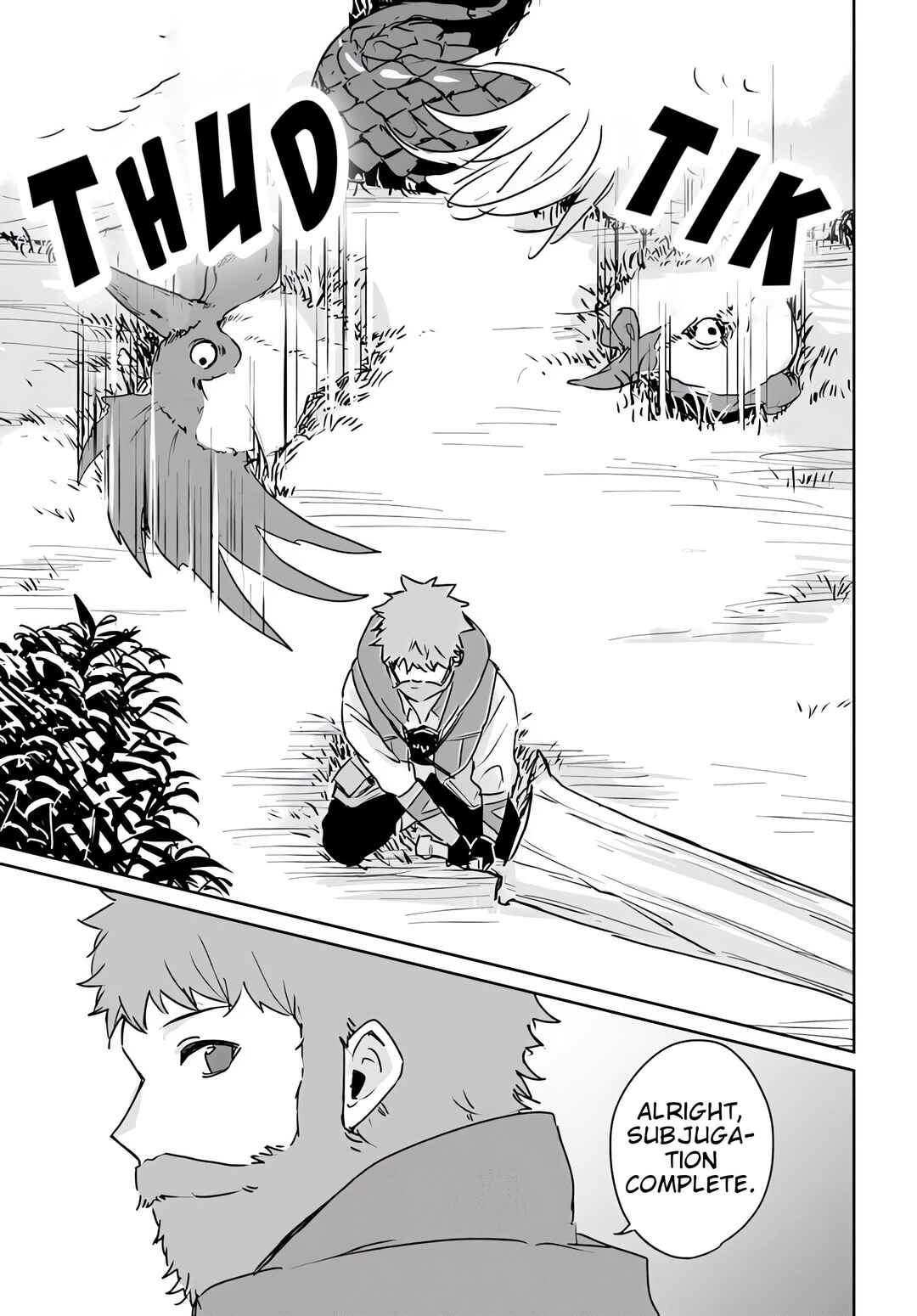 Page 11 Chapter 1 Juusho Futei Camper wa Dungeon de Nonbiri to Kurashitai ~Kiken na Shinsou Monster mo Ore ni Totte wa Shokuzai desu~