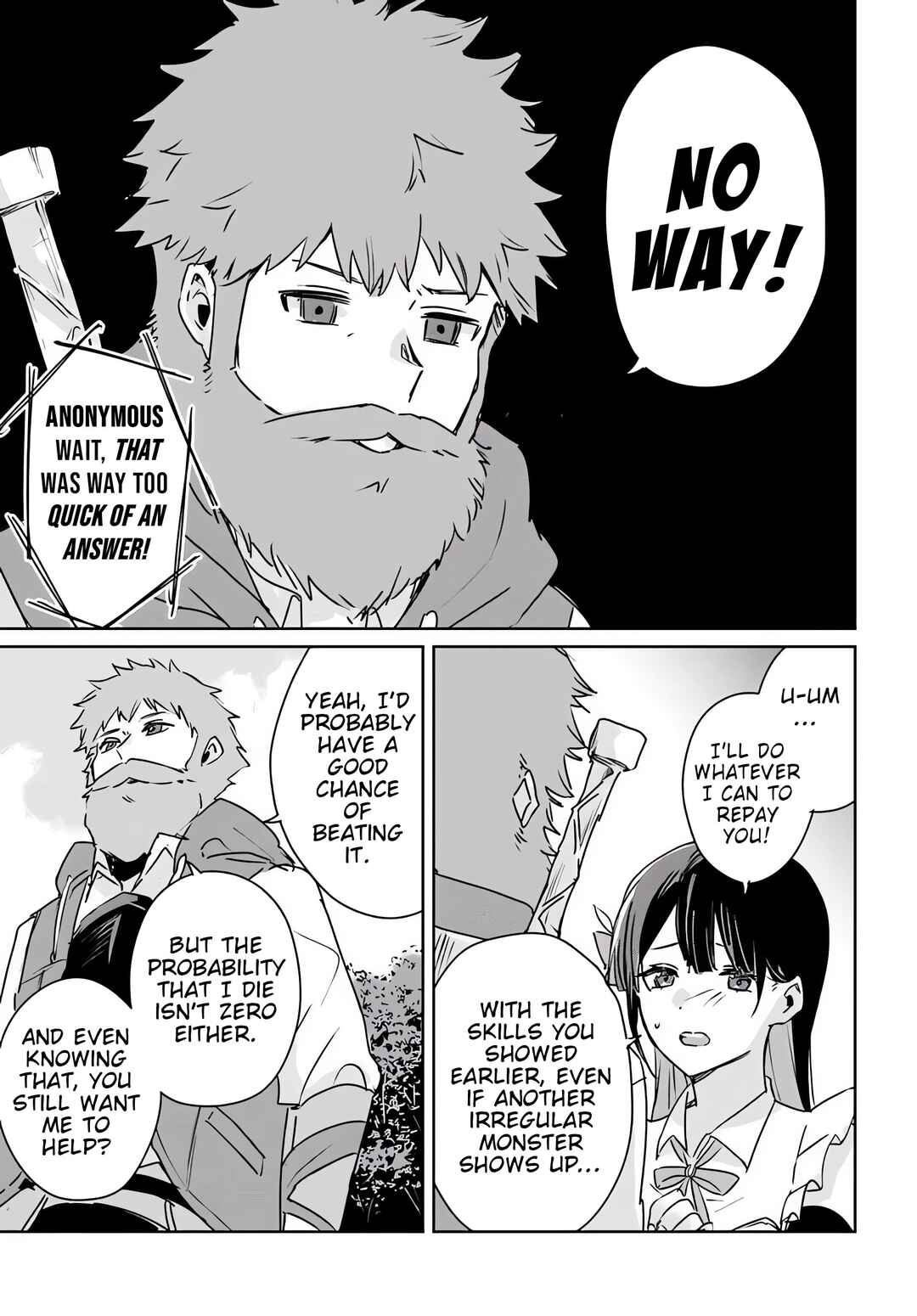 Page 21 Chapter 1 Juusho Futei Camper wa Dungeon de Nonbiri to Kurashitai ~Kiken na Shinsou Monster mo Ore ni Totte wa Shokuzai desu~