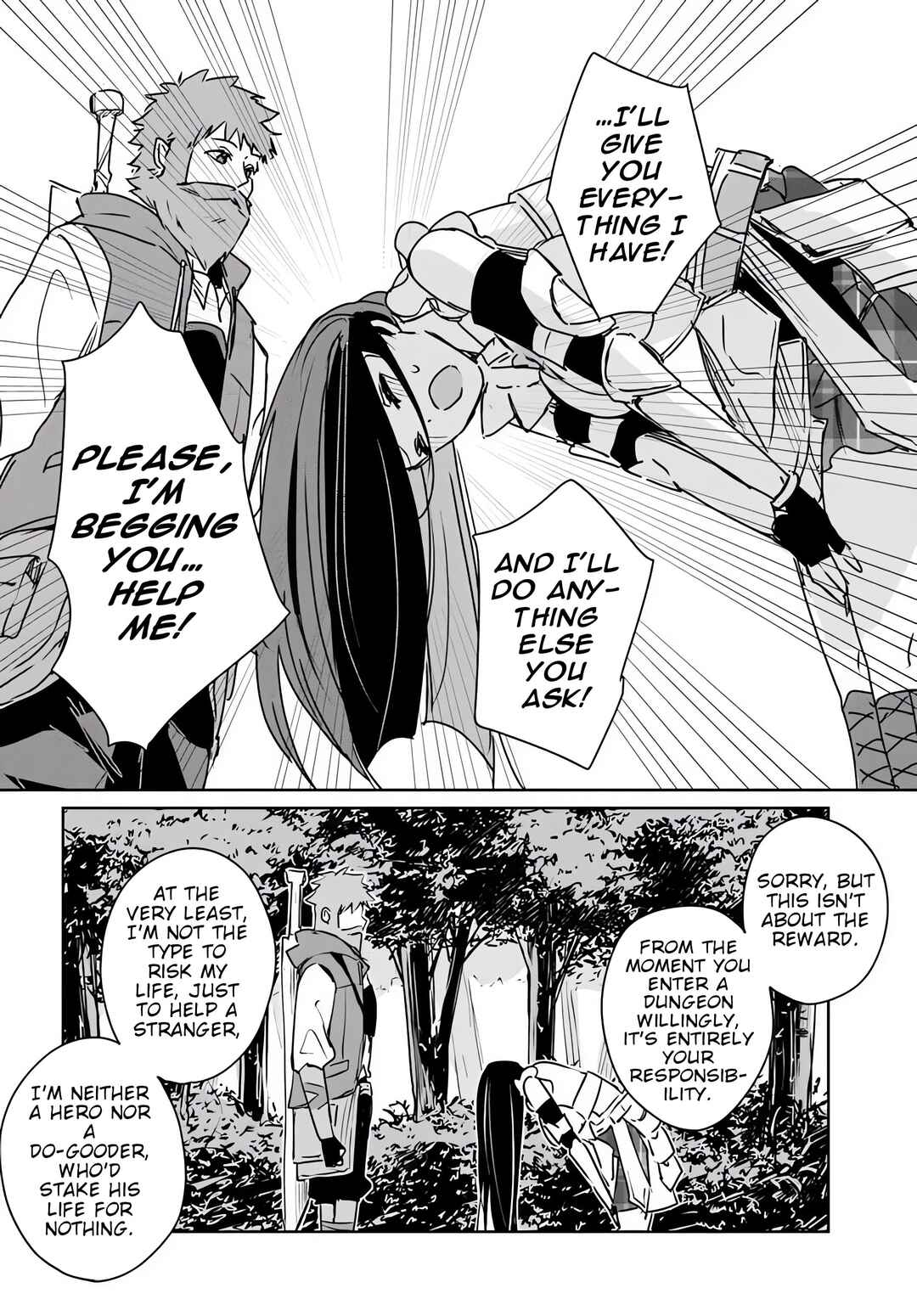 Page 22 Chapter 1 Juusho Futei Camper wa Dungeon de Nonbiri to Kurashitai ~Kiken na Shinsou Monster mo Ore ni Totte wa Shokuzai desu~