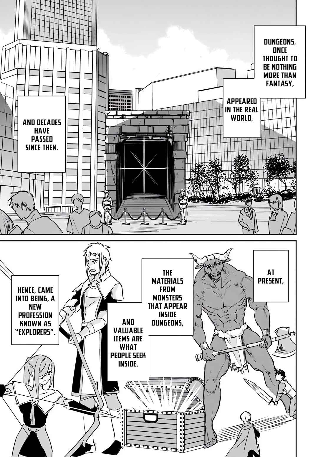 Page 5 Chapter 1 Juusho Futei Camper wa Dungeon de Nonbiri to Kurashitai ~Kiken na Shinsou Monster mo Ore ni Totte wa Shokuzai desu~