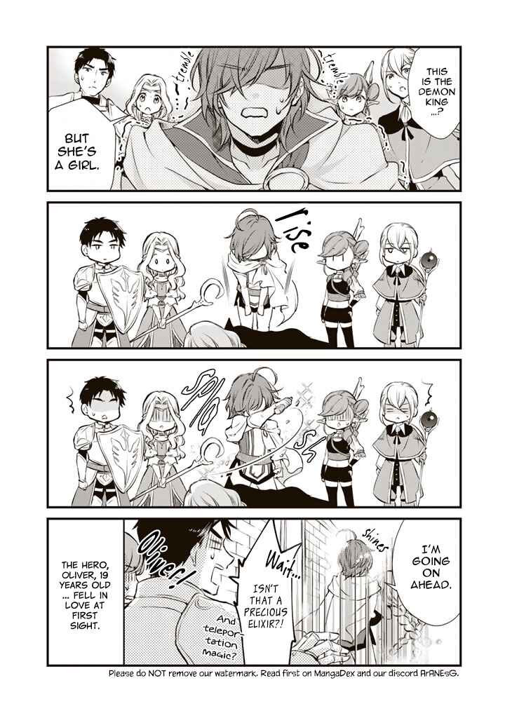 Page 11 Chapter 1 Watashi, Maou. Naze ka Yuusha ni Dekiaisarete imasu