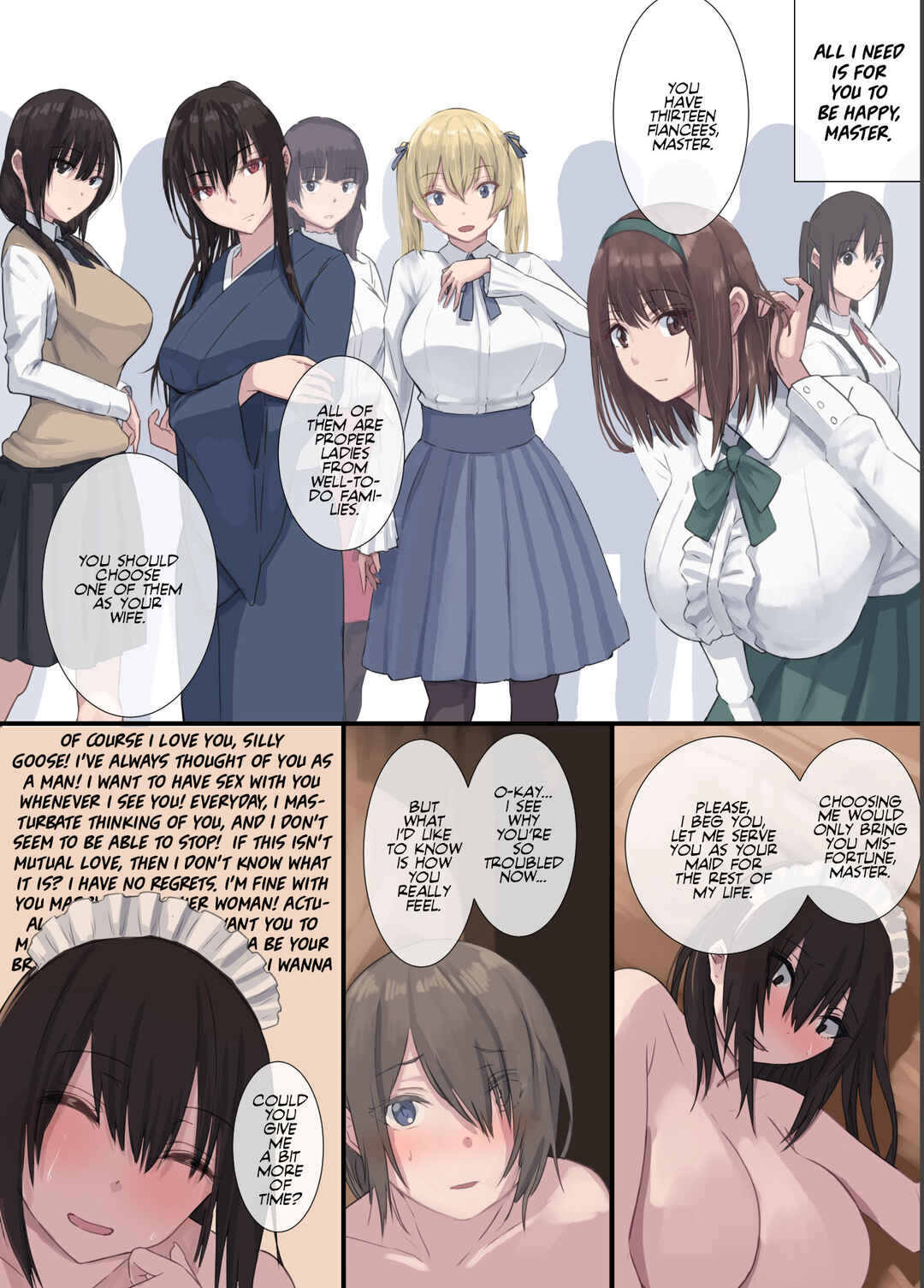 Page 22 Chapter 1 Gokuama -Yonpakugan no Maid-san-