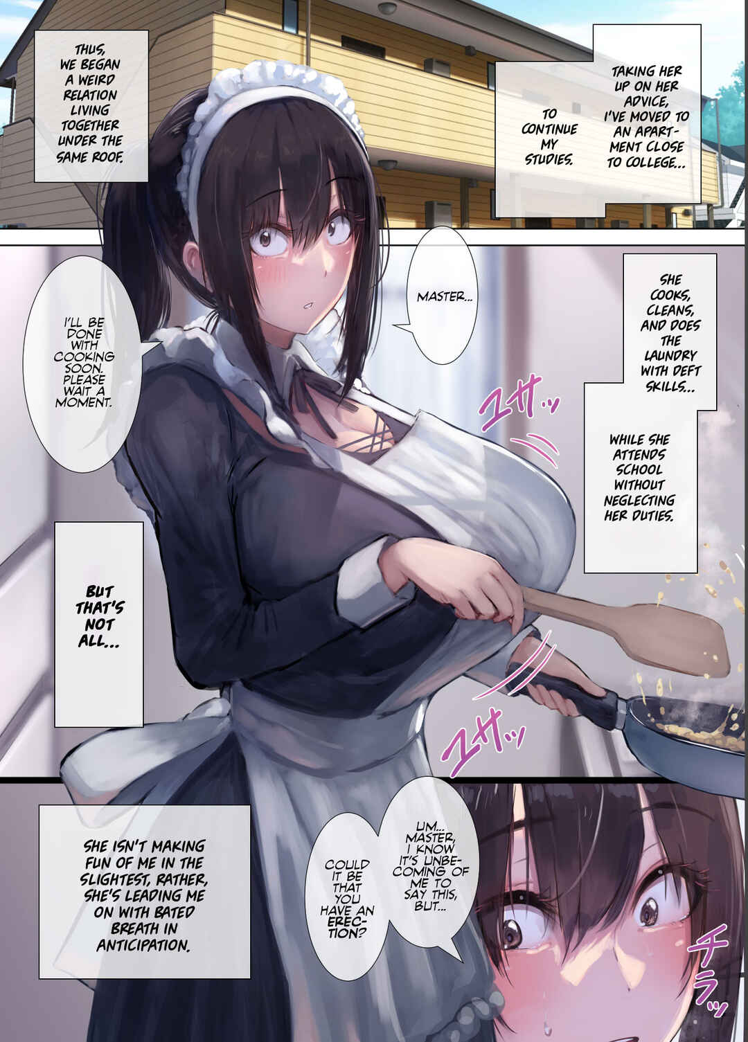 Page 6 Chapter 1 Gokuama -Yonpakugan no Maid-san-