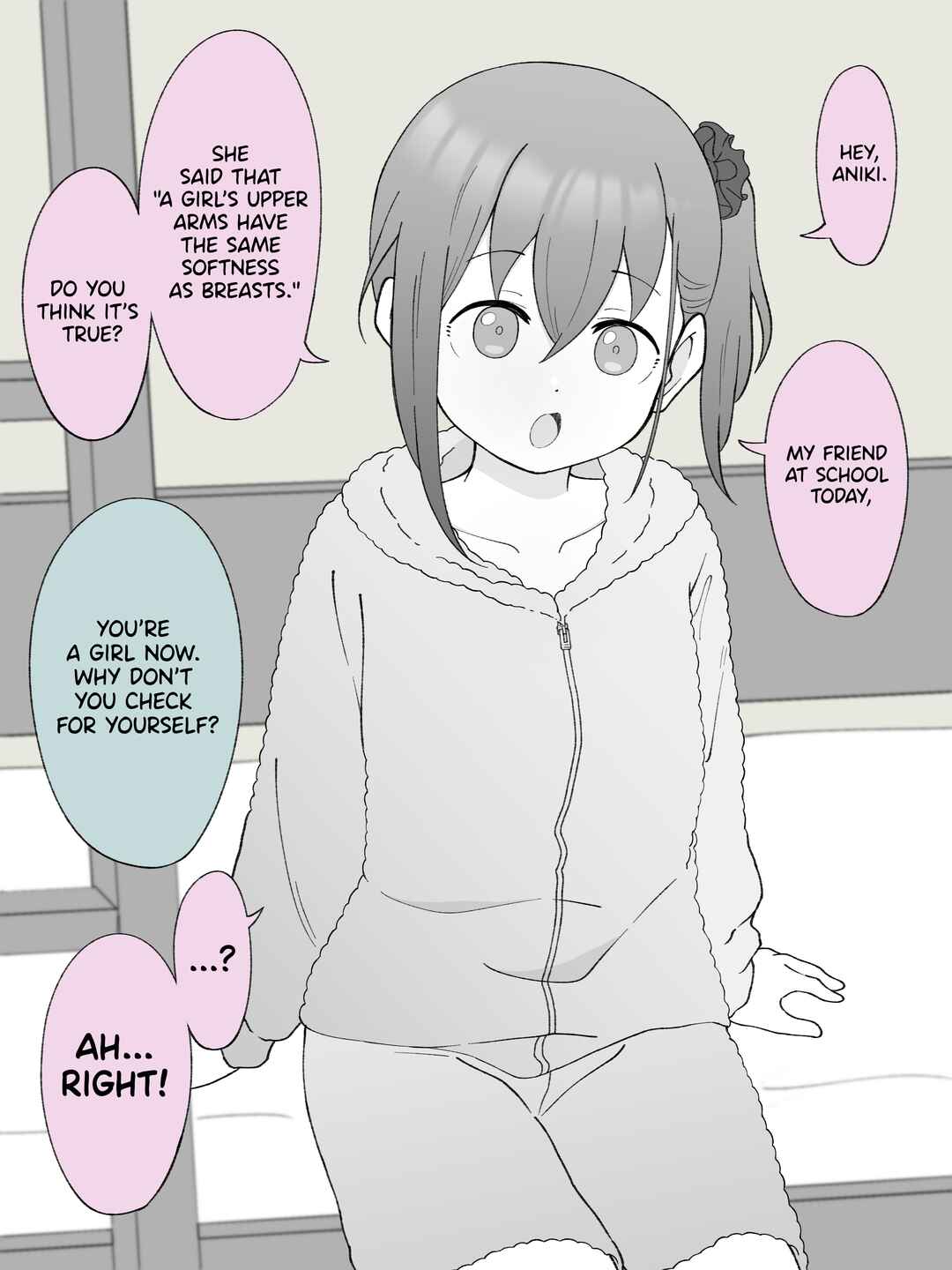 Page 1 Chapter 85 How the Little Brother Who Turned Into a Girl Became His Big Brothers Girlfriend