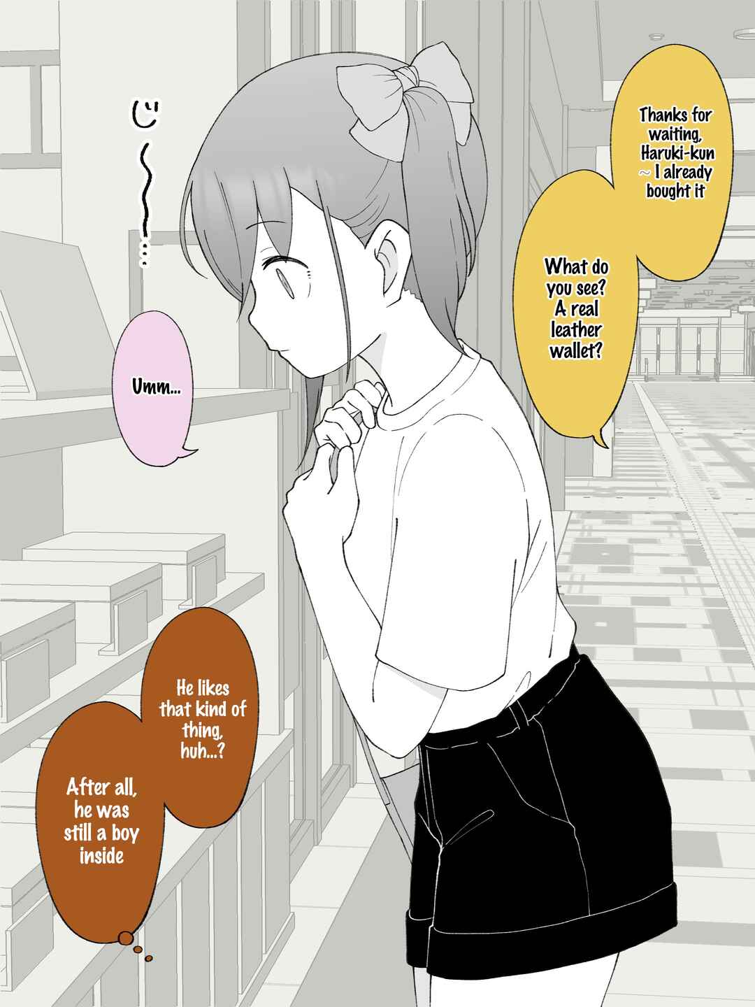 Page 1 Chapter 124 How the Little Brother Who Turned Into a Girl Became His Big Brothers Girlfriend