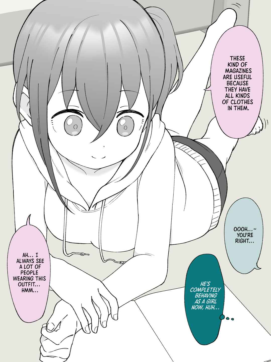 Page 1 Chapter 41 How the Little Brother Who Turned Into a Girl Became His Big Brothers Girlfriend