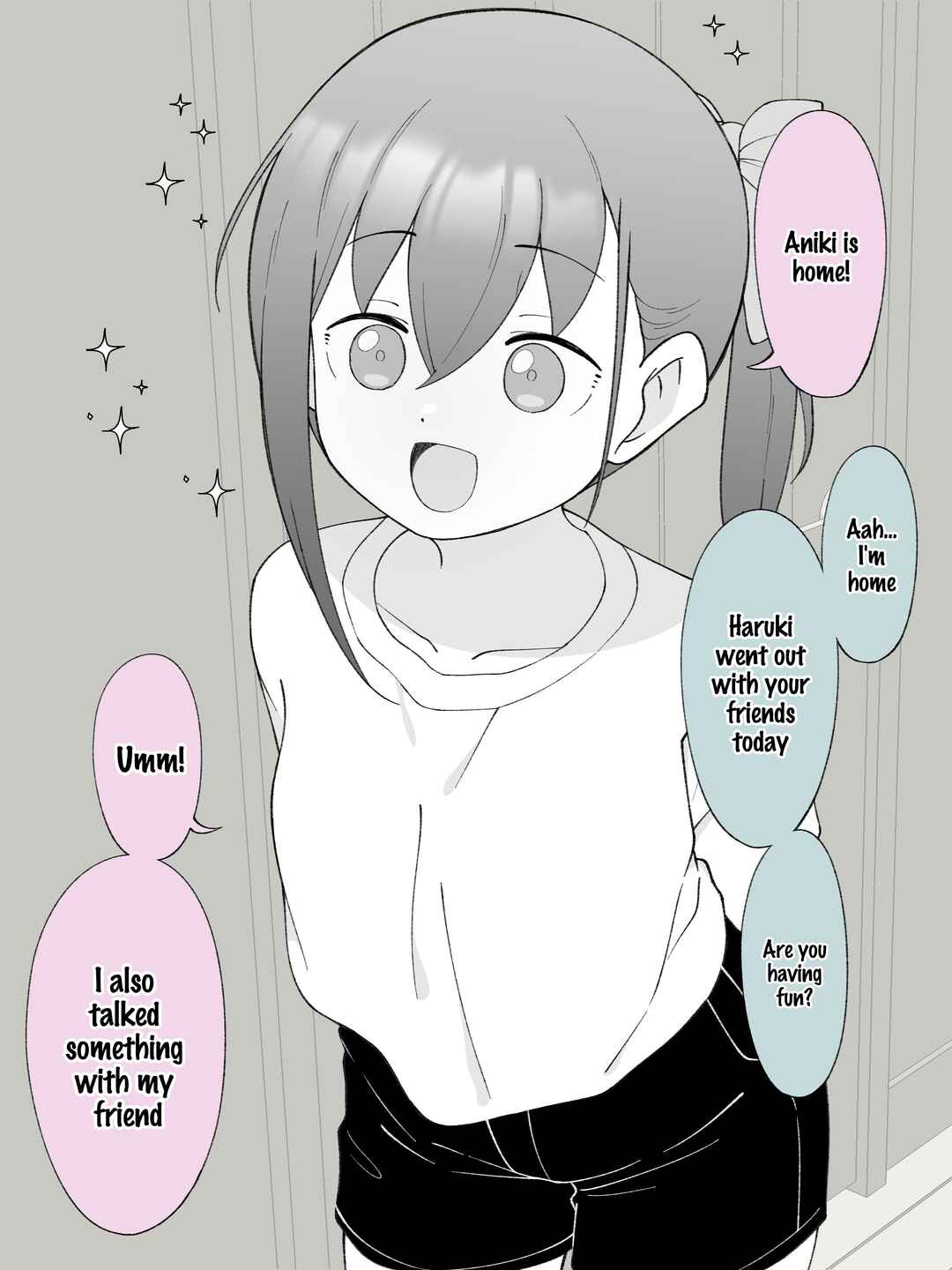 Page 1 Chapter 126 How the Little Brother Who Turned Into a Girl Became His Big Brothers Girlfriend