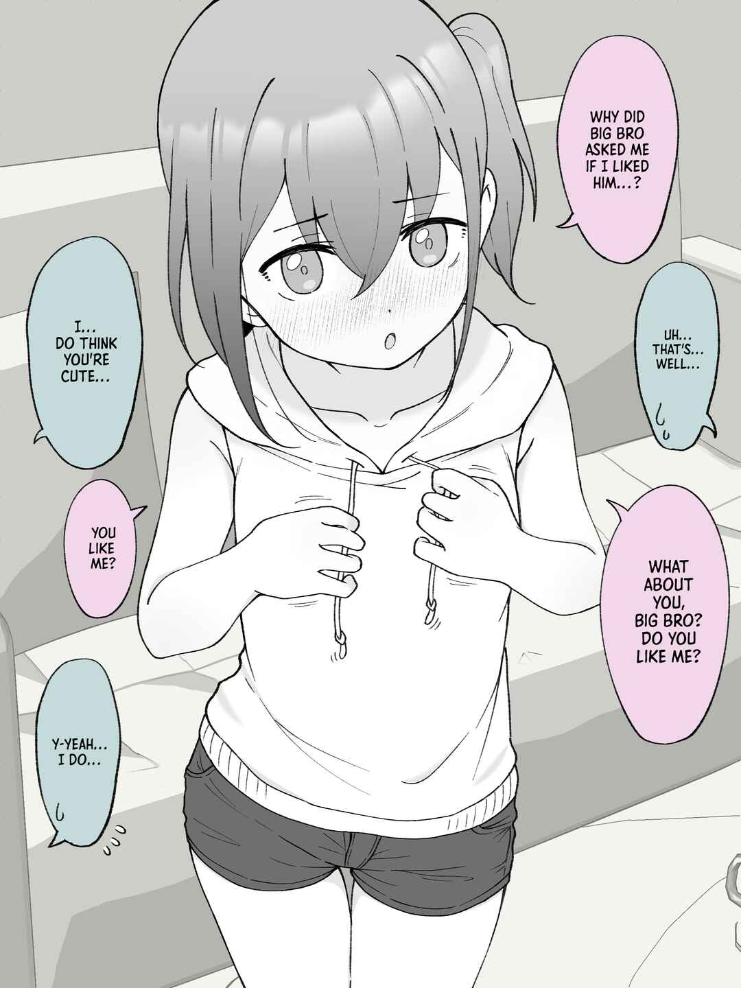 Page 1 Chapter 35 How the Little Brother Who Turned Into a Girl Became His Big Brothers Girlfriend