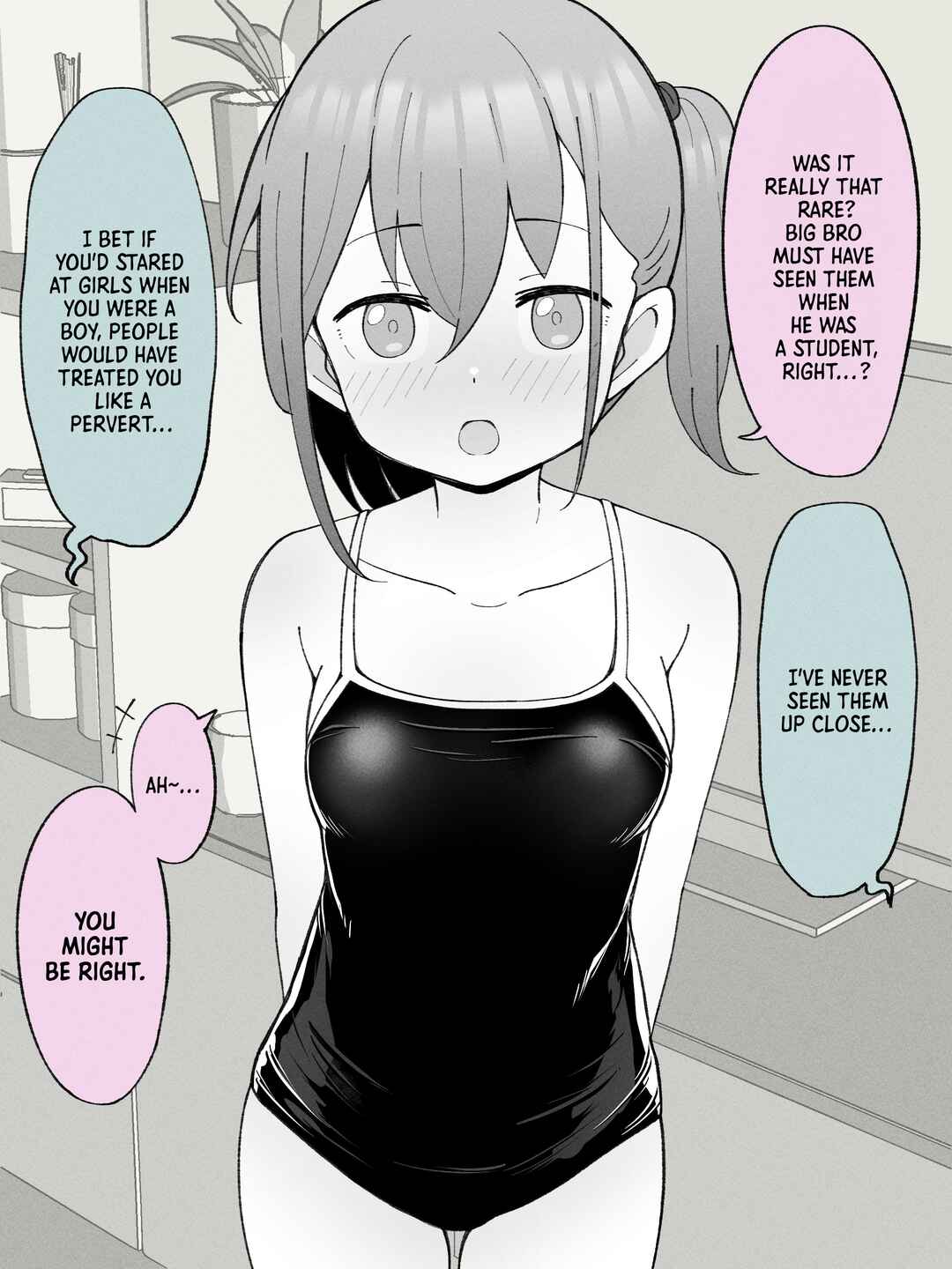 Page 1 Chapter 22.5 How the Little Brother Who Turned Into a Girl Became His Big Brothers Girlfriend