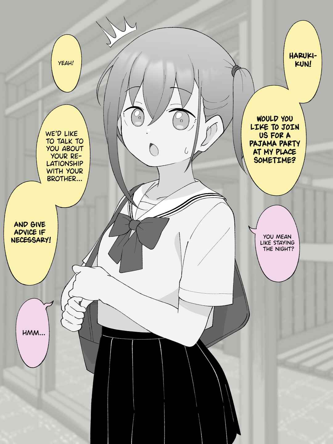 Page 1 Chapter 112 How the Little Brother Who Turned Into a Girl Became His Big Brothers Girlfriend