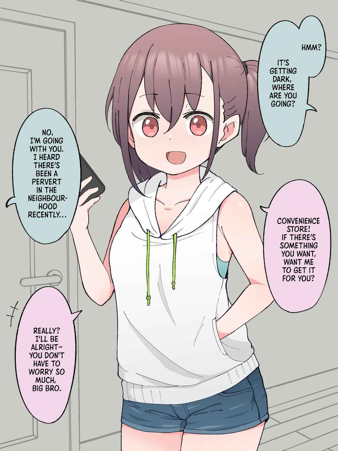 Page 1 Chapter 20 How the Little Brother Who Turned Into a Girl Became His Big Brothers Girlfriend