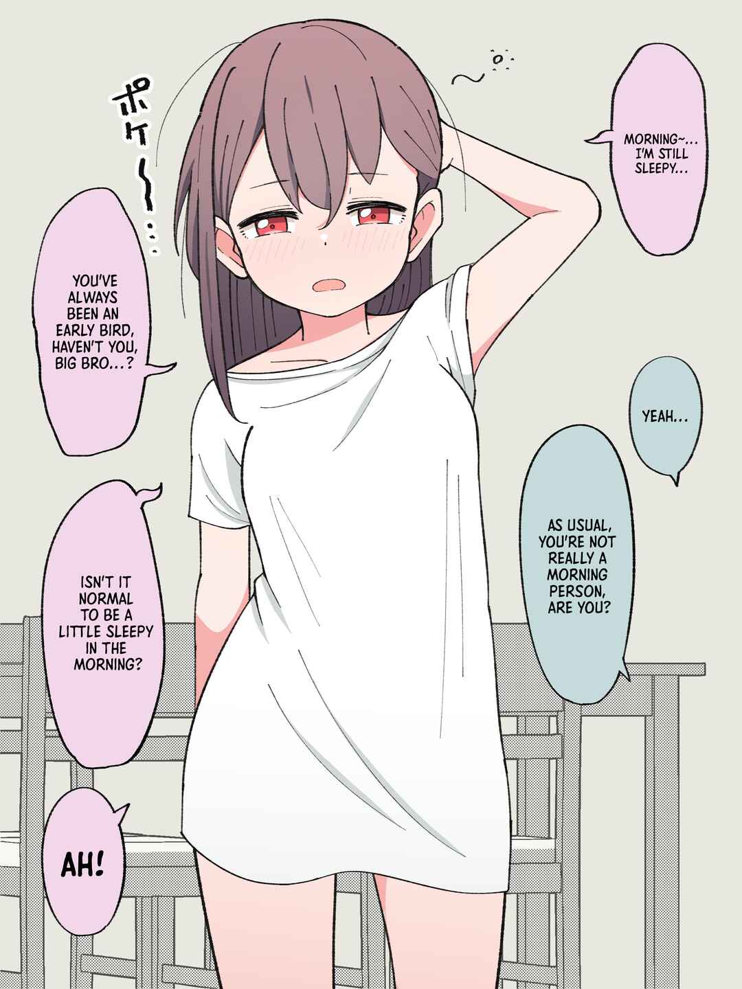 Page 1 Chapter 16 How the Little Brother Who Turned Into a Girl Became His Big Brothers Girlfriend