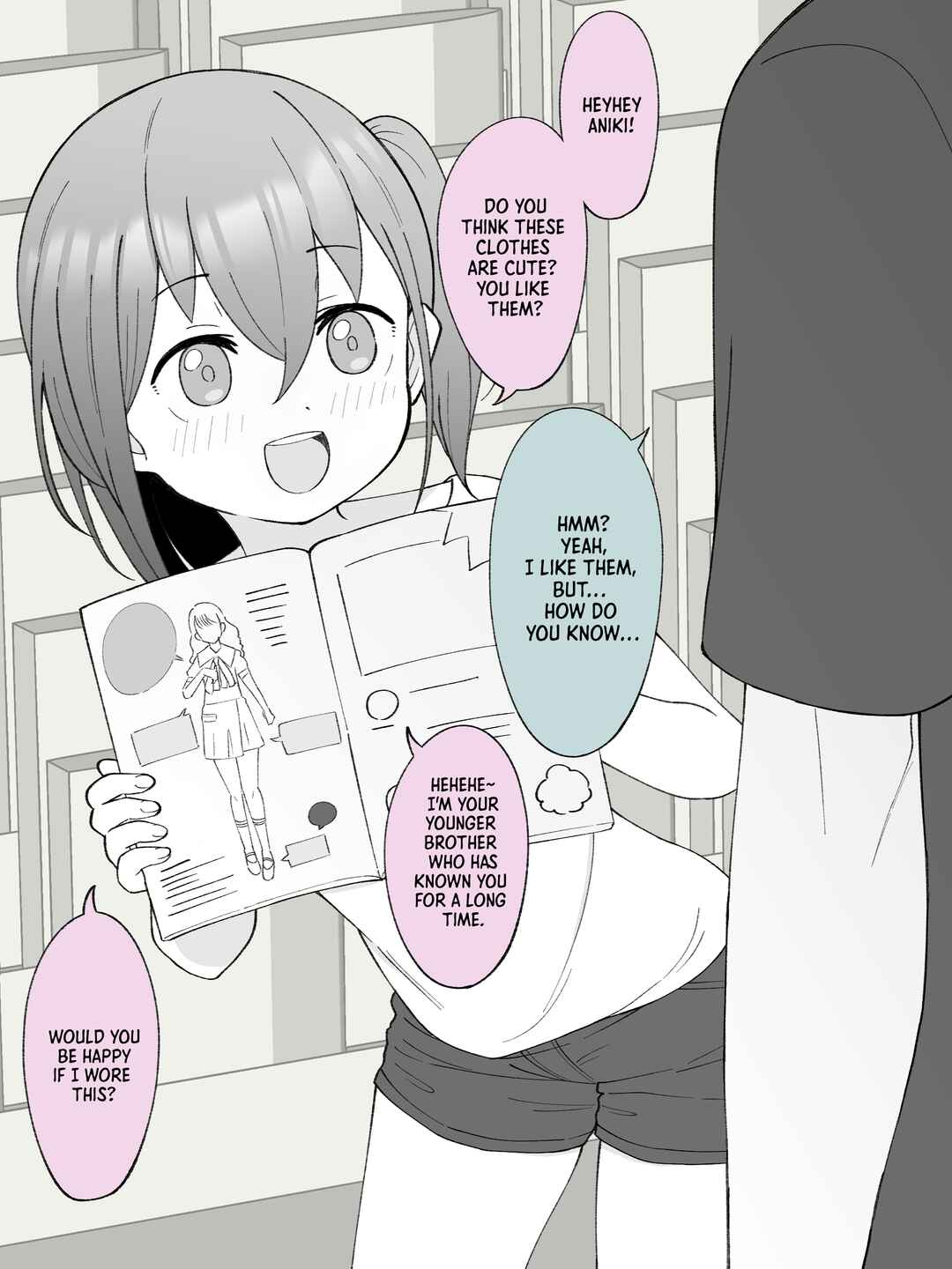 Page 1 Chapter 40 How the Little Brother Who Turned Into a Girl Became His Big Brothers Girlfriend