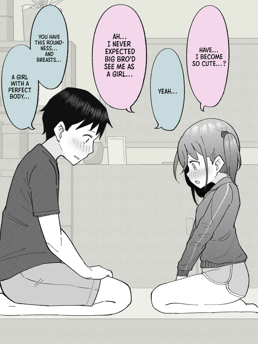 Page 1 Chapter 13 How the Little Brother Who Turned Into a Girl Became His Big Brothers Girlfriend