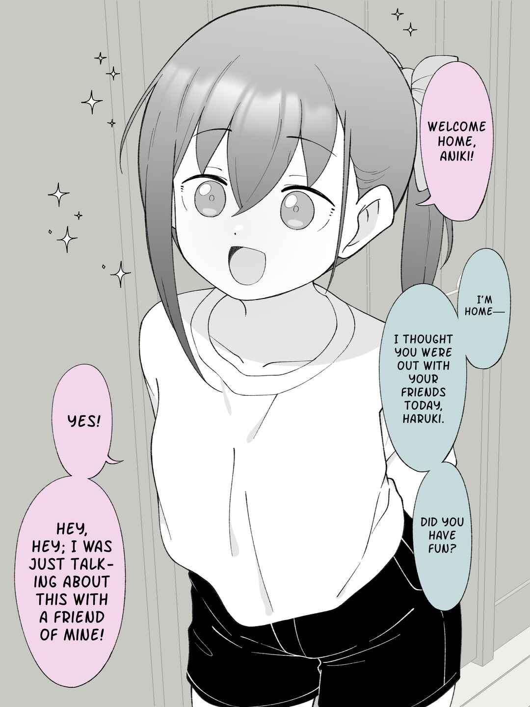 Page 1 Chapter 127 How the Little Brother Who Turned Into a Girl Became His Big Brothers Girlfriend