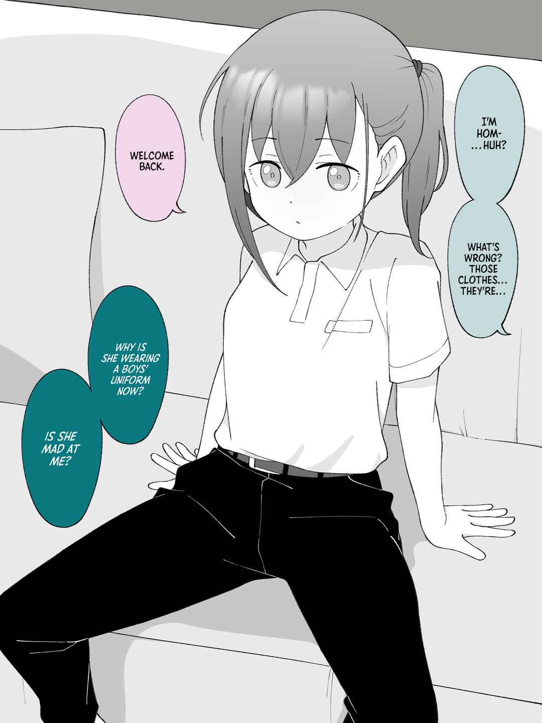 Page 1 Chapter 120 How the Little Brother Who Turned Into a Girl Became His Big Brothers Girlfriend