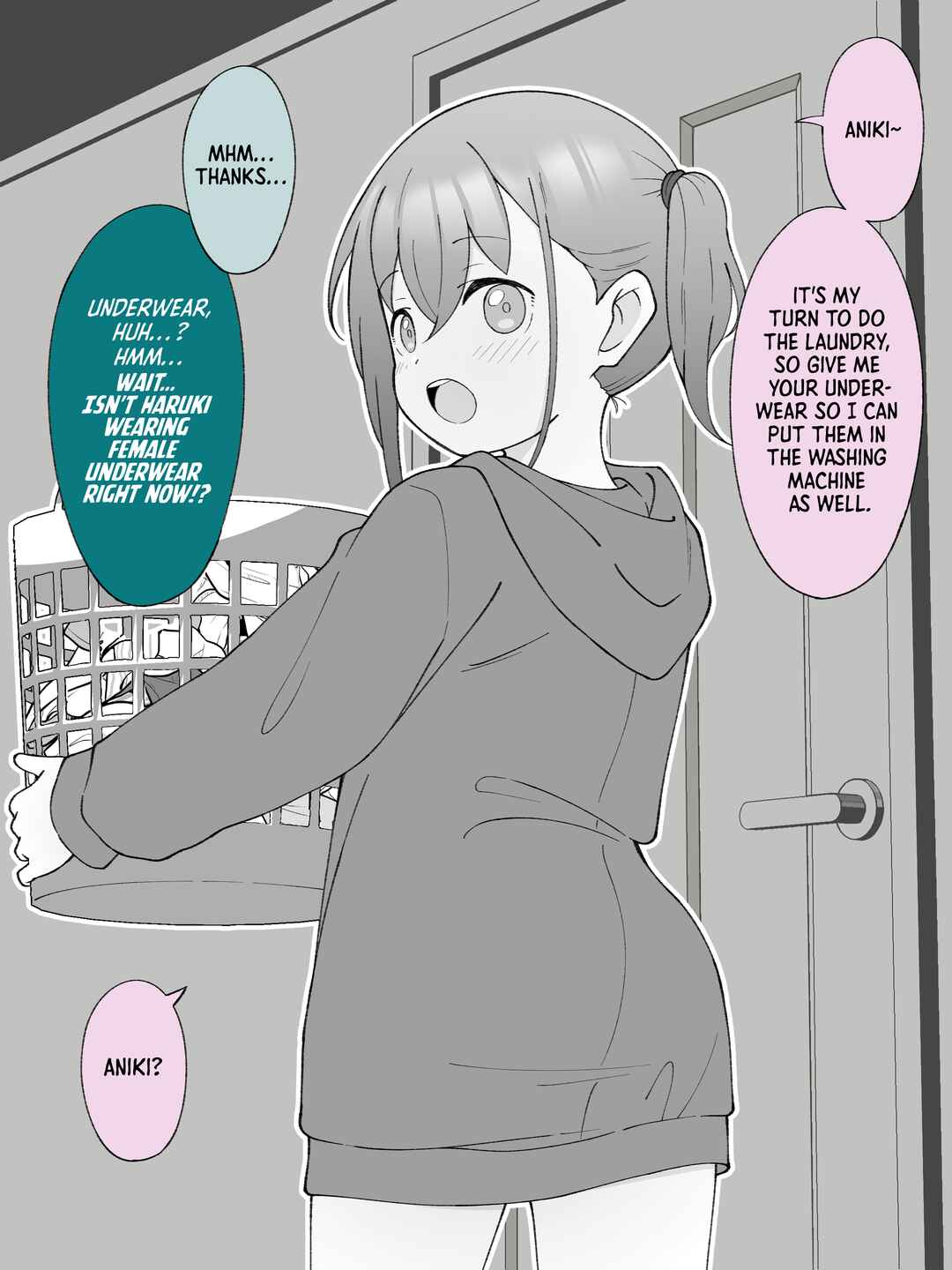 Page 1 Chapter 56 How the Little Brother Who Turned Into a Girl Became His Big Brothers Girlfriend