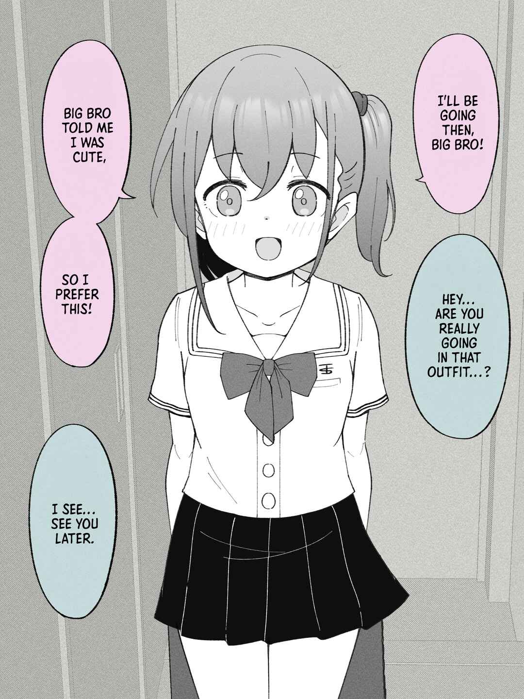 Page 1 Chapter 18 How the Little Brother Who Turned Into a Girl Became His Big Brothers Girlfriend