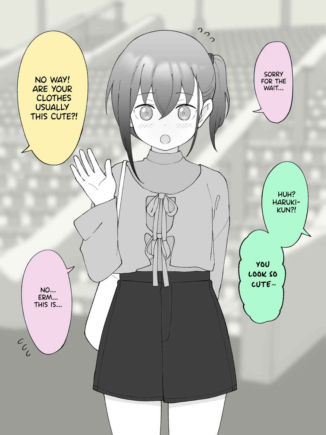 Page 1 Chapter 100 How the Little Brother Who Turned Into a Girl Became His Big Brothers Girlfriend