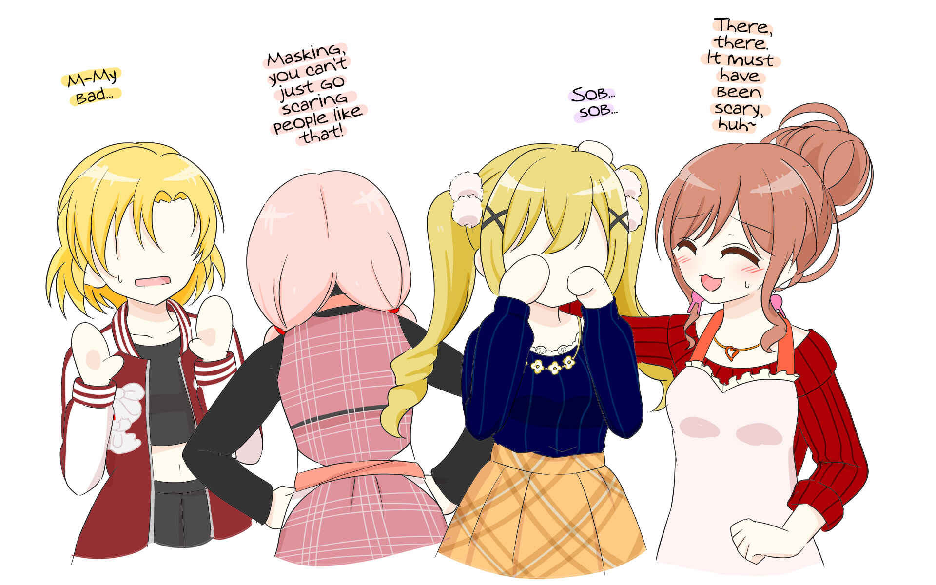 Page 4 Chapter Unknown_2349 BanG Dream! - The Mad Dog and the Puppies (Doujinshi)