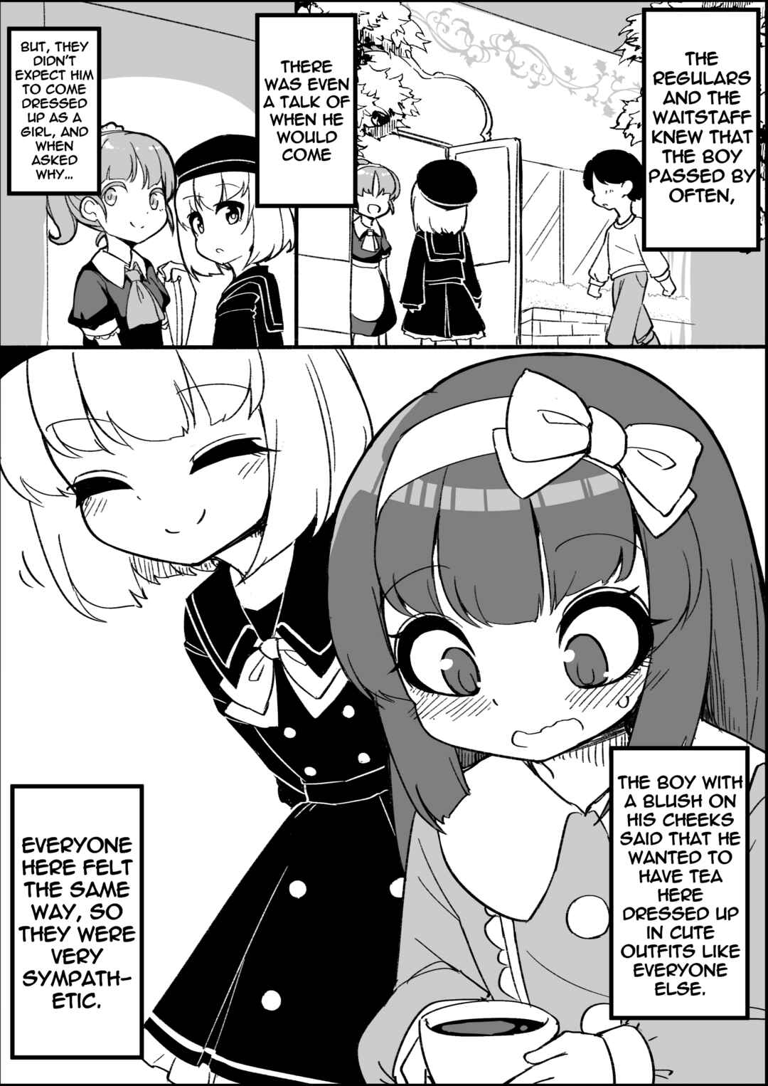 Page 1 Chapter 6 Tsunderu Josou Danshi