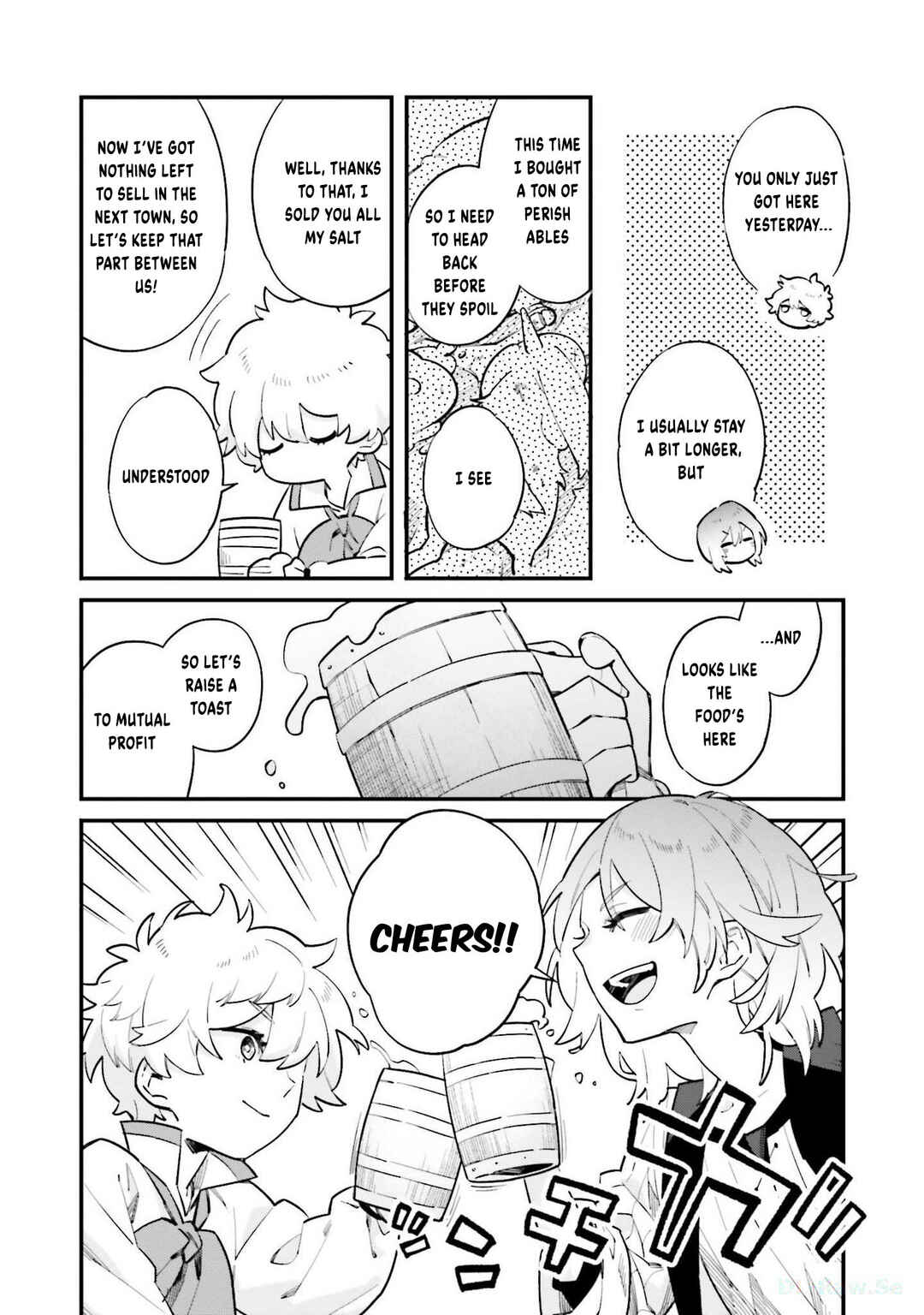 Page 11 Chapter 4 Karada wa Jidou, Nakami wa Ossan no Nariagari Boukenki