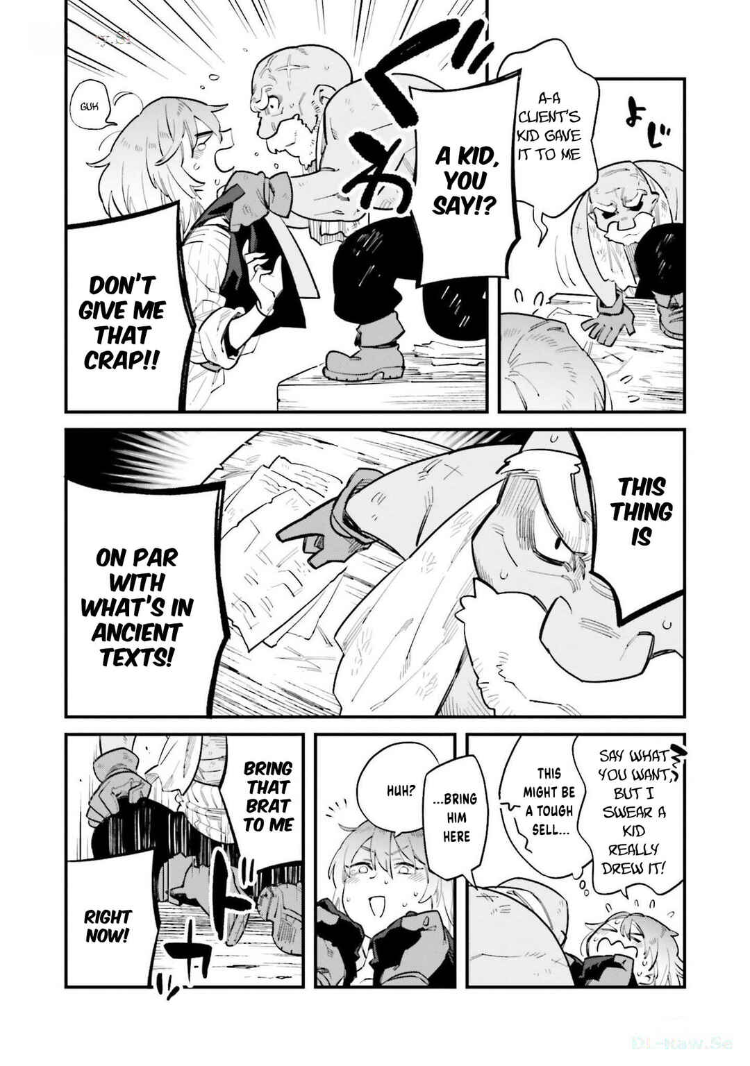 Page 13 Chapter 4 Karada wa Jidou, Nakami wa Ossan no Nariagari Boukenki
