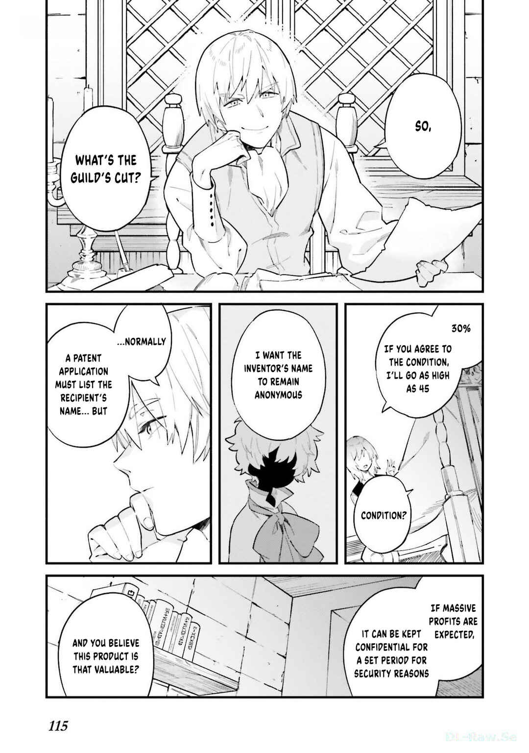 Page 16 Chapter 4 Karada wa Jidou, Nakami wa Ossan no Nariagari Boukenki