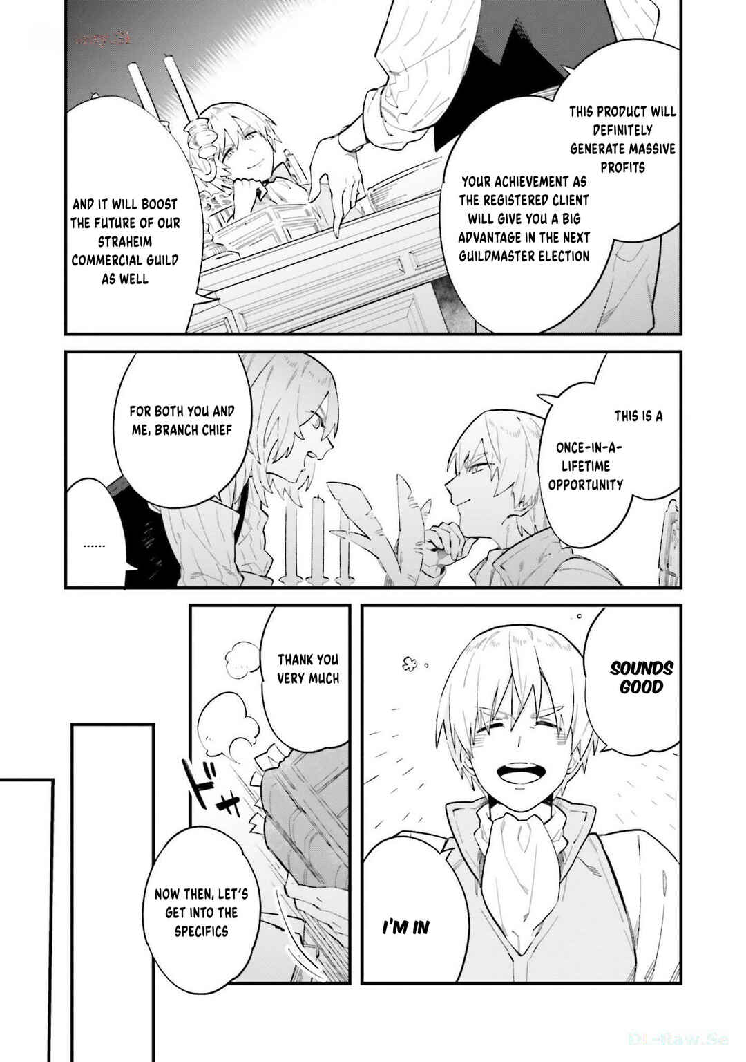 Page 18 Chapter 4 Karada wa Jidou, Nakami wa Ossan no Nariagari Boukenki