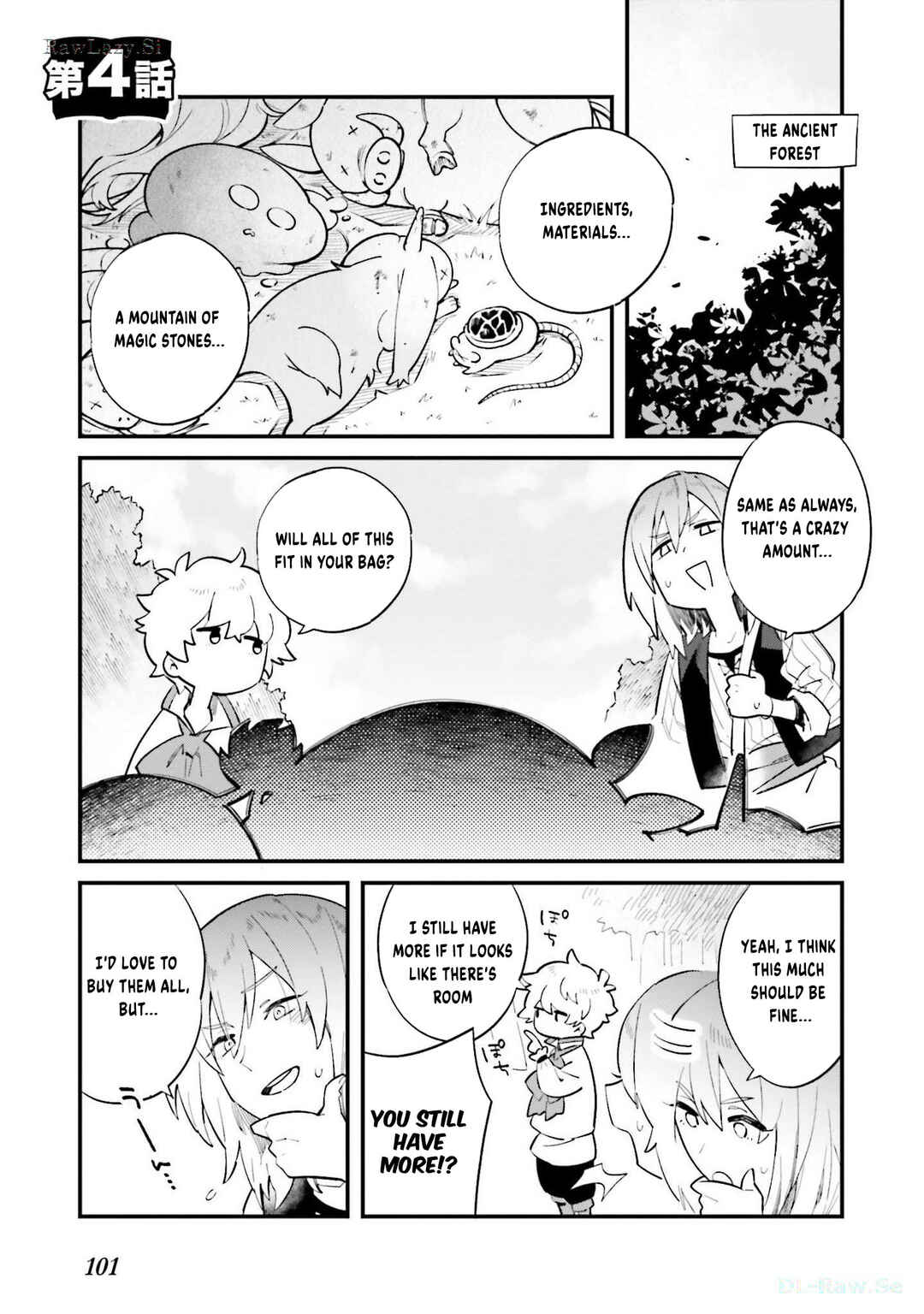 Page 2 Chapter 4 Karada wa Jidou, Nakami wa Ossan no Nariagari Boukenki