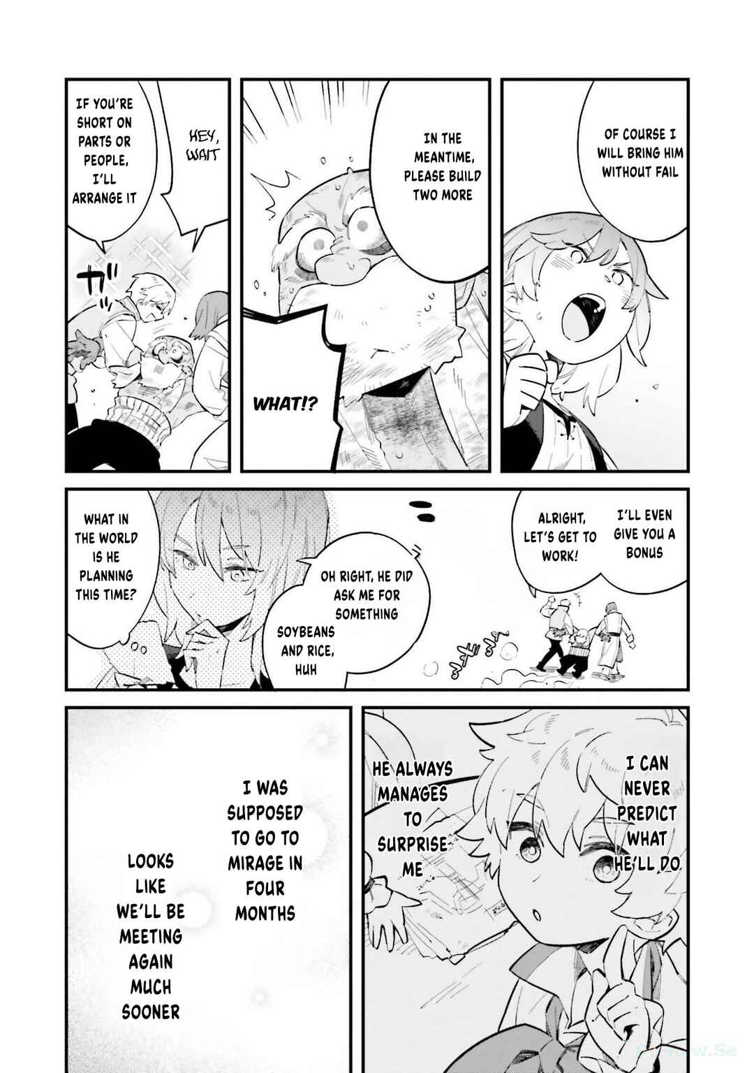 Page 22 Chapter 4 Karada wa Jidou, Nakami wa Ossan no Nariagari Boukenki