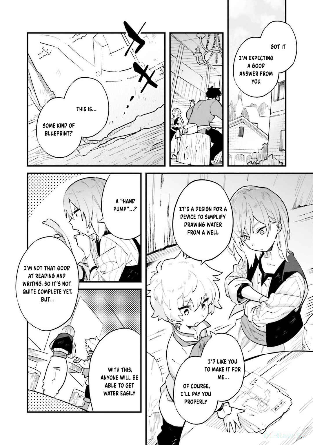 Page 7 Chapter 4 Karada wa Jidou, Nakami wa Ossan no Nariagari Boukenki