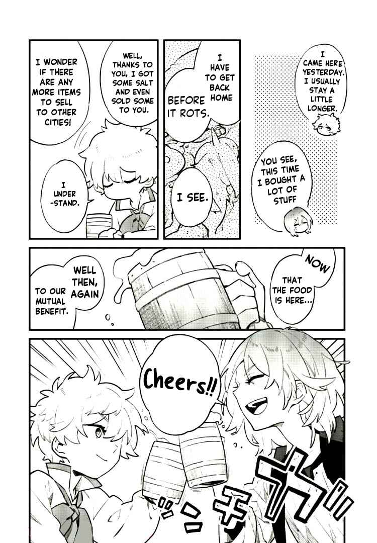 Page 10 Chapter 4.1 Karada wa Jidou, Nakami wa Ossan no Nariagari Boukenki