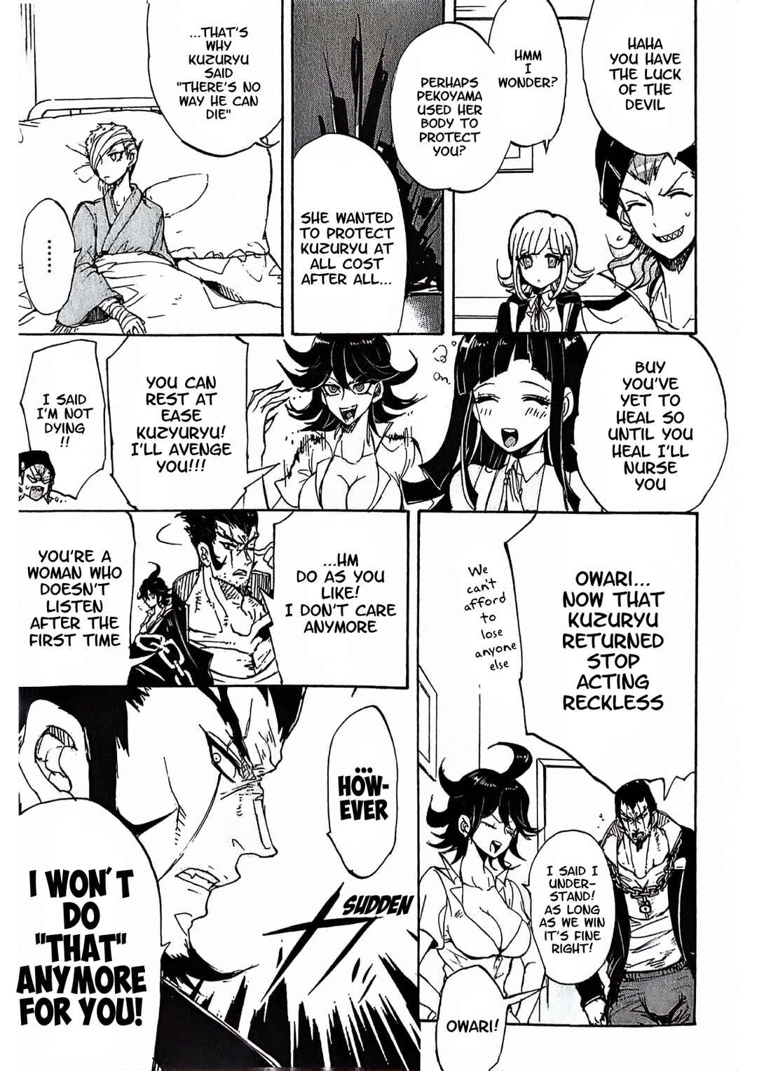 Page 9 Chapter 4 Super Danganronpa 2 - Zetsubouteki Ingaritsu no Naka no Souda Kazuichi