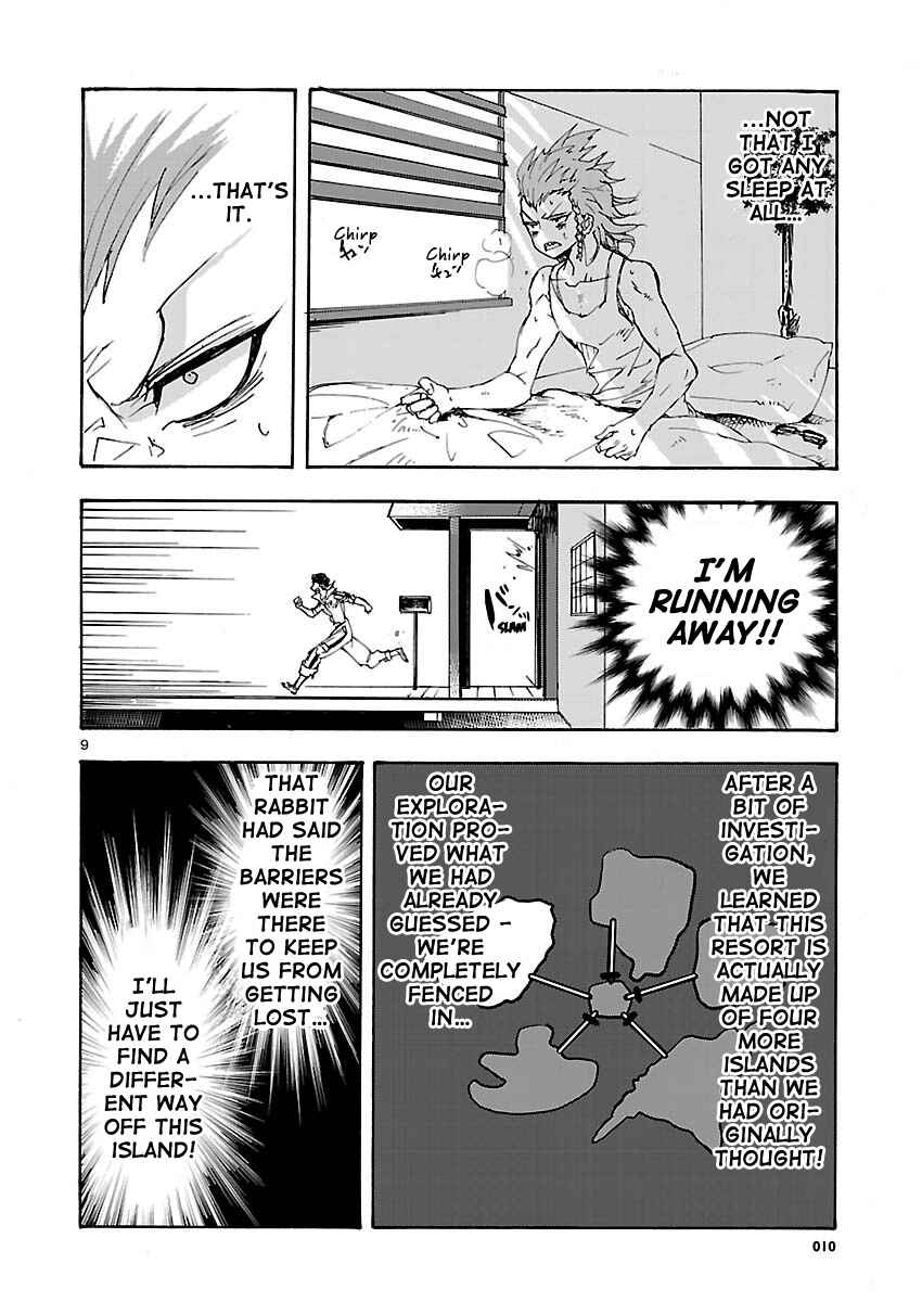 Page 9 Chapter 1 Super Danganronpa 2 - Zetsubouteki Ingaritsu no Naka no Souda Kazuichi