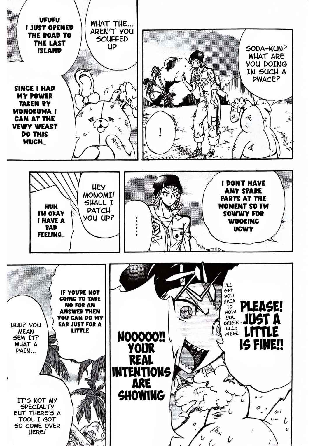 Page 24 Chapter 5 Super Danganronpa 2 - Zetsubouteki Ingaritsu no Naka no Souda Kazuichi
