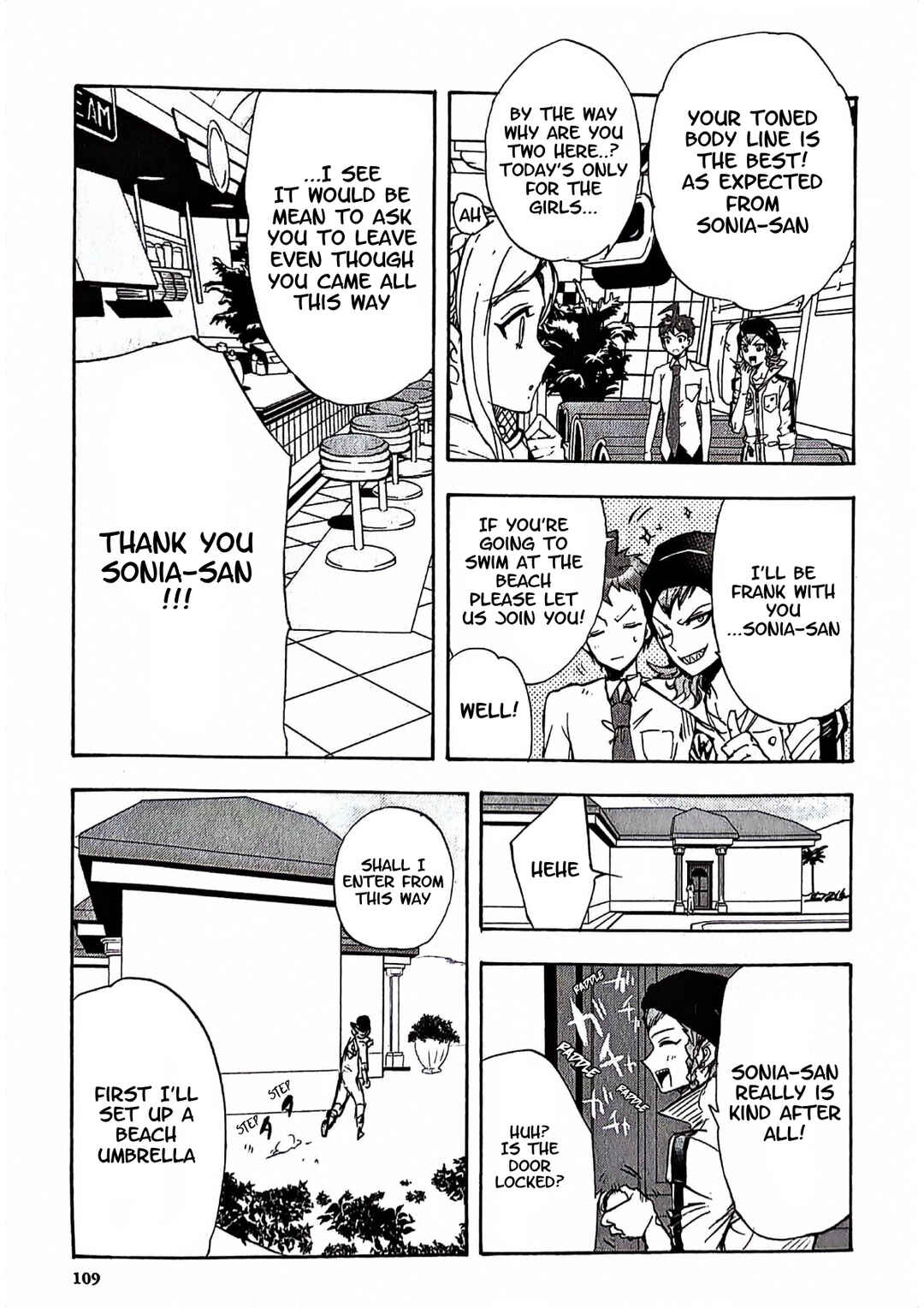 Page 11 Chapter 3 Super Danganronpa 2 - Zetsubouteki Ingaritsu no Naka no Souda Kazuichi