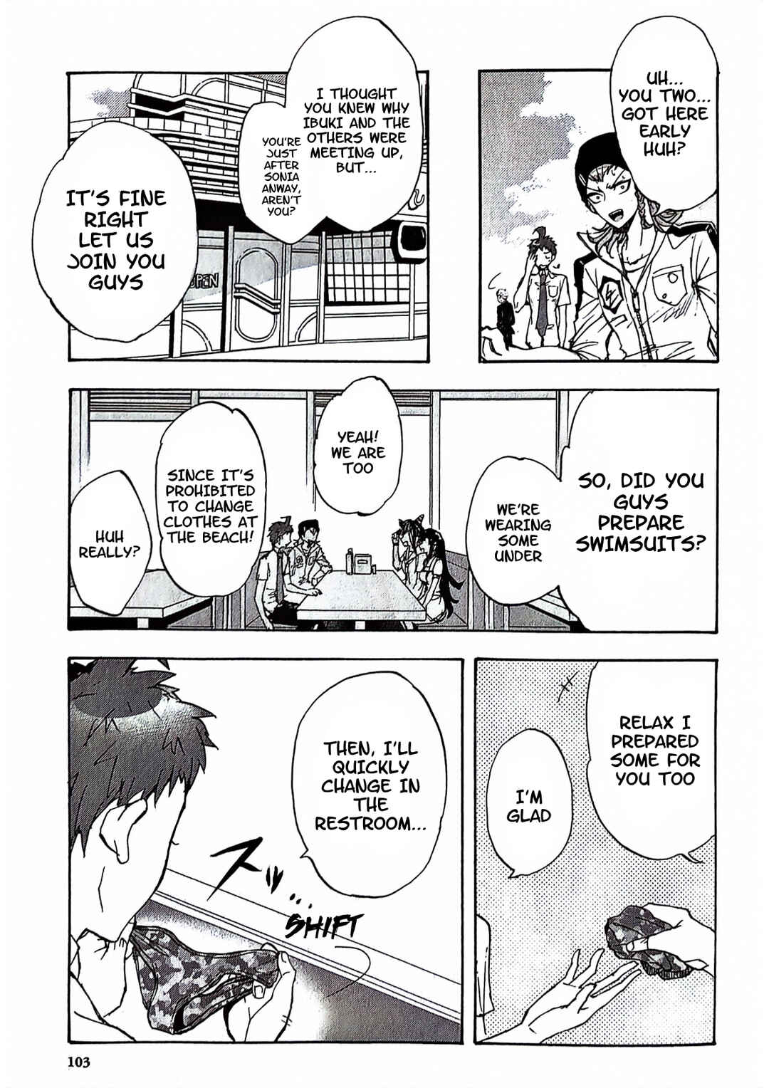 Page 5 Chapter 3 Super Danganronpa 2 - Zetsubouteki Ingaritsu no Naka no Souda Kazuichi