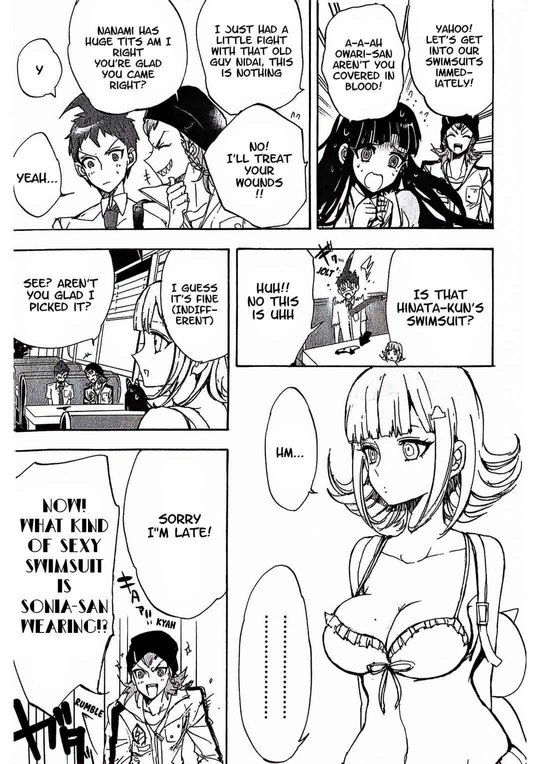 Page 9 Chapter 3 Super Danganronpa 2 - Zetsubouteki Ingaritsu no Naka no Souda Kazuichi