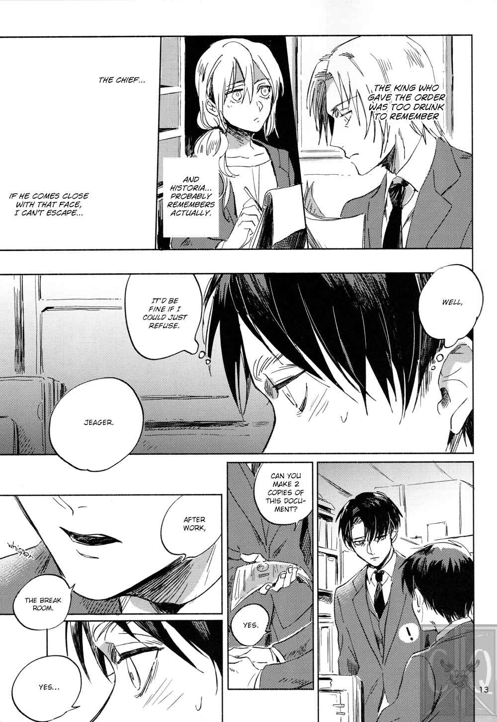 Page 15 Chapter Unknown_7309 Attack on Titan - Give Me (Doujinshi)