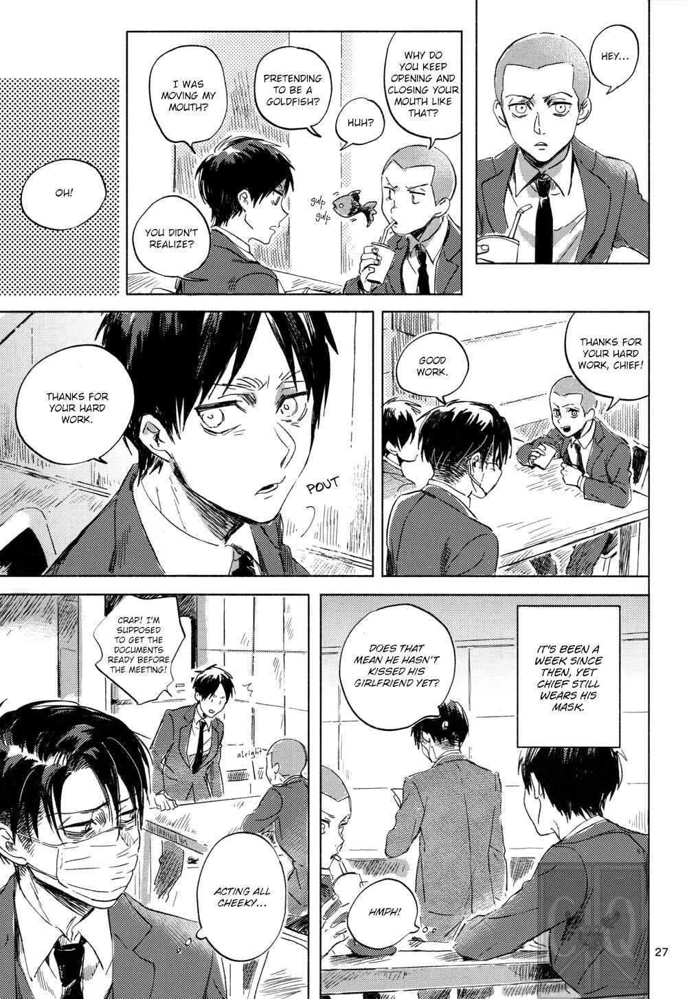 Page 29 Chapter Unknown_7309 Attack on Titan - Give Me (Doujinshi)