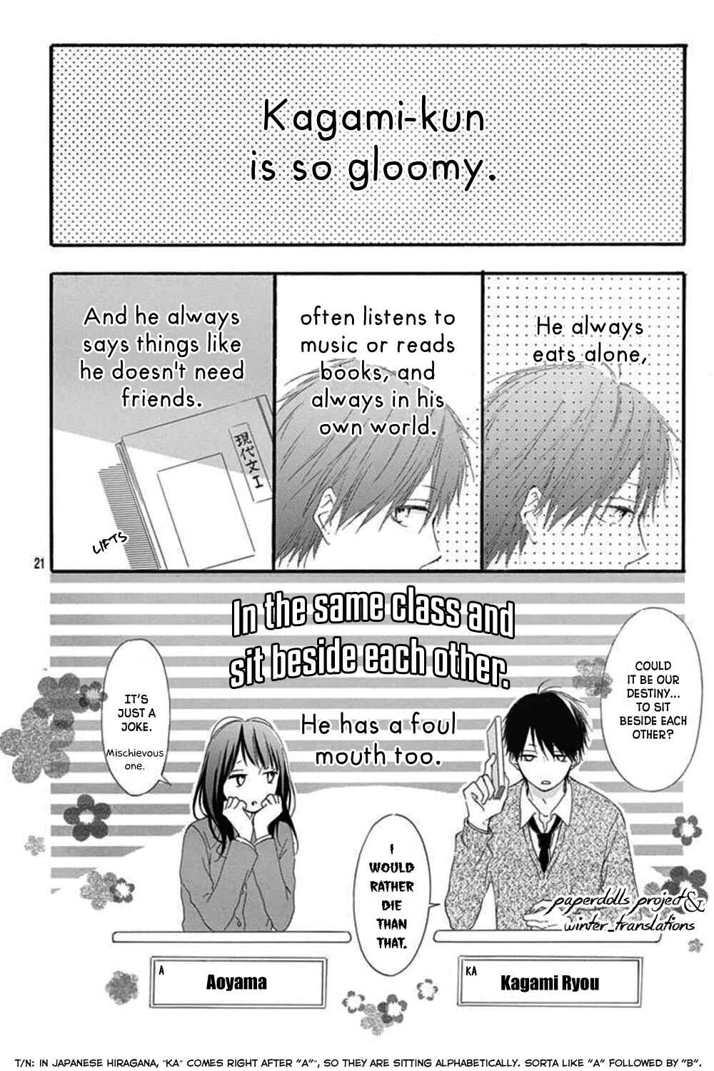 Page 26 Chapter 0.1 Aoyama Tsukiko desu!