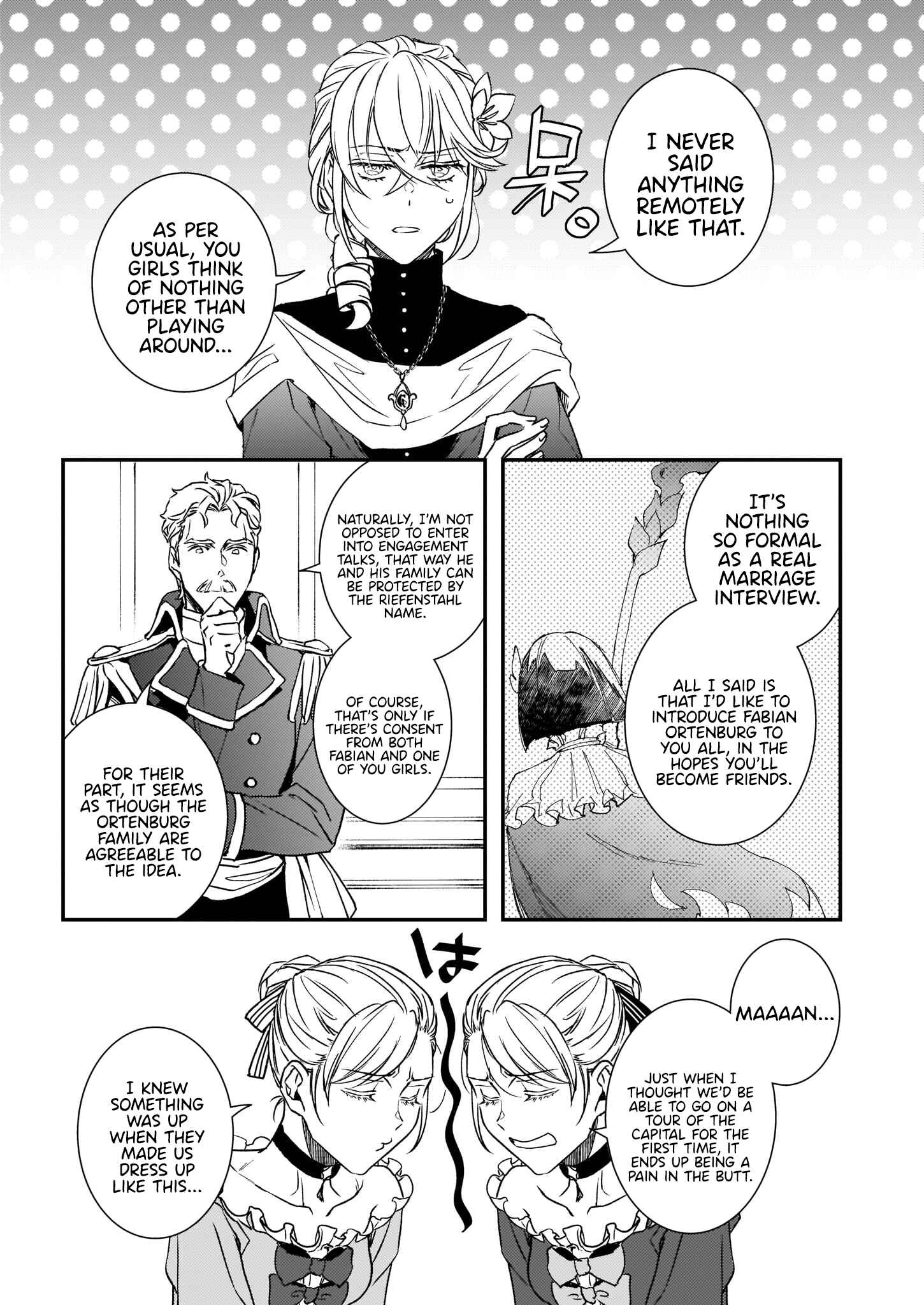 Page 4 Chapter 22 Tsundere Akuyaku Reijou Liselotte to Jikkyou no Endo-kun to Kaisetsu no Kobayashi-san