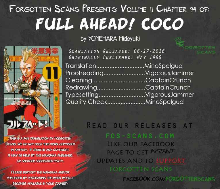 Page 1 Chapter 94 Full Ahead! Coco