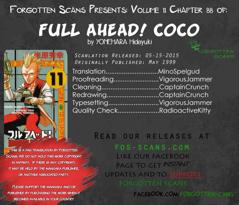 Page 1 Chapter 88 Full Ahead! Coco