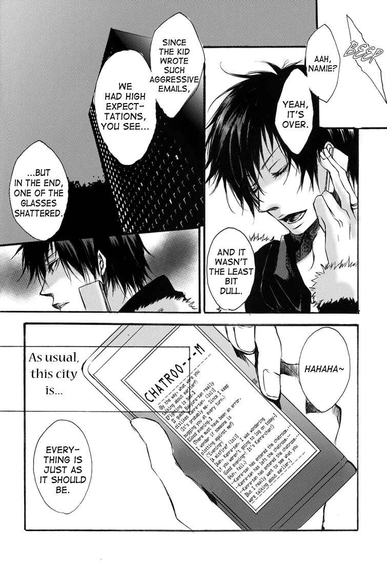 Page 8 Chapter Unknown_ff4b Durarara!! - Ikebukuro Sadistic (Doujinshi)