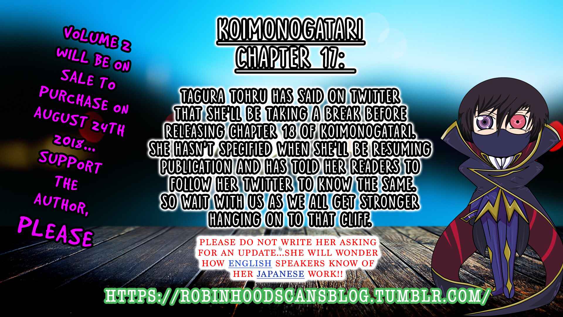 Page 55 Chapter 17 Koimonogatari