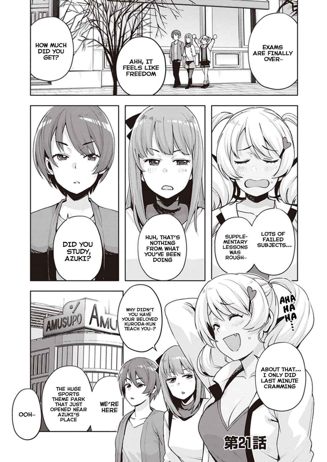 Page 1 Chapter 21 Kuro Gal-san ga Kuru!