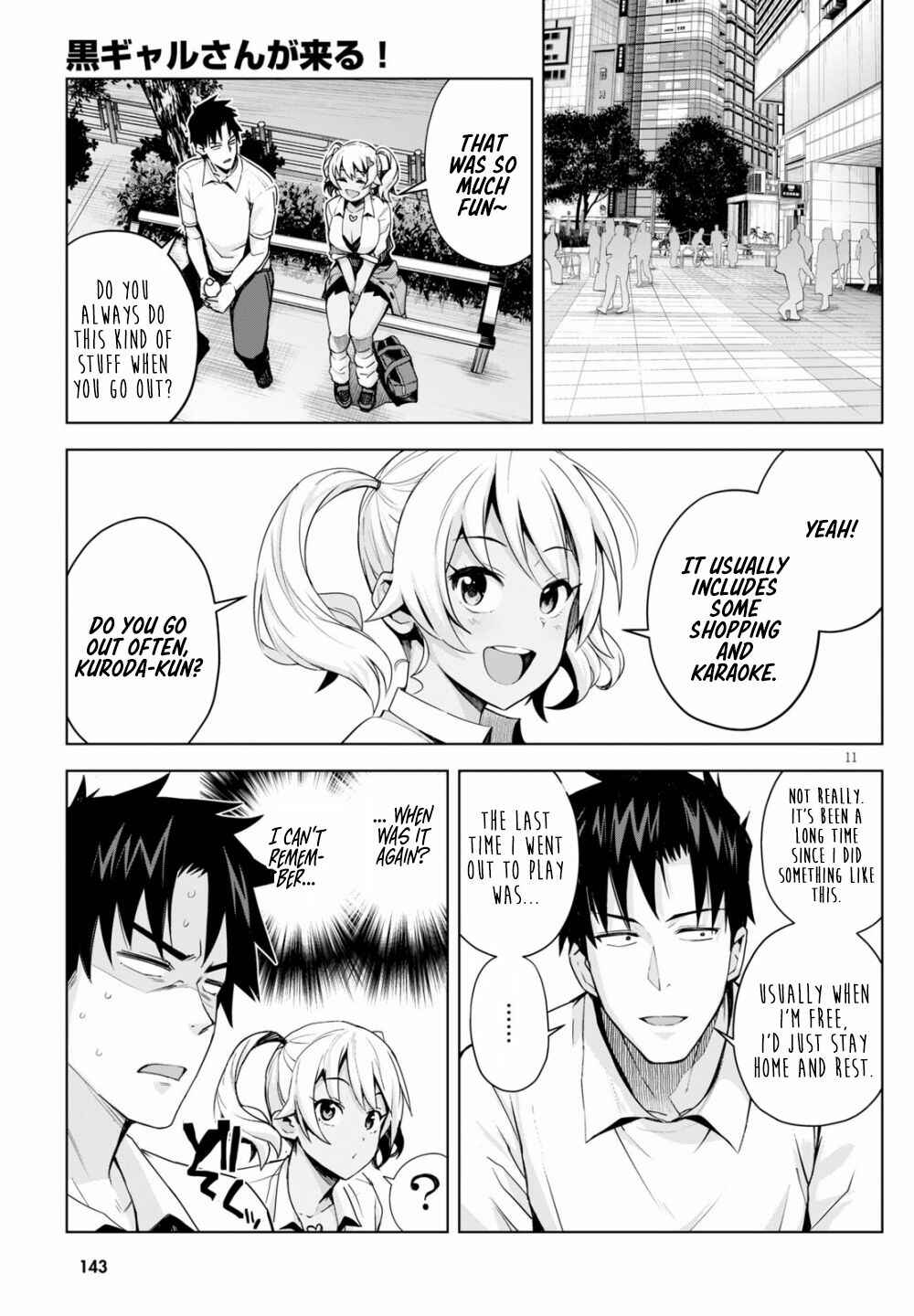Page 12 Chapter 4 Kuro Gal-san ga Kuru!